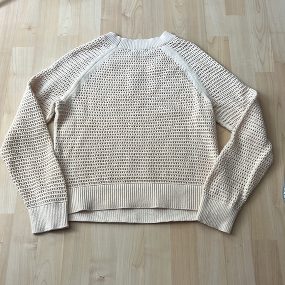 BR Factory Open Stitch Cotton Sweater - Picture 4 of 4